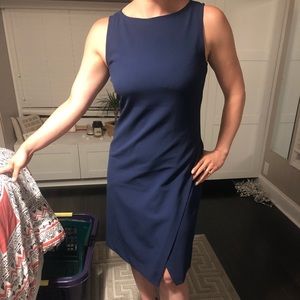 Navy blue theory dress